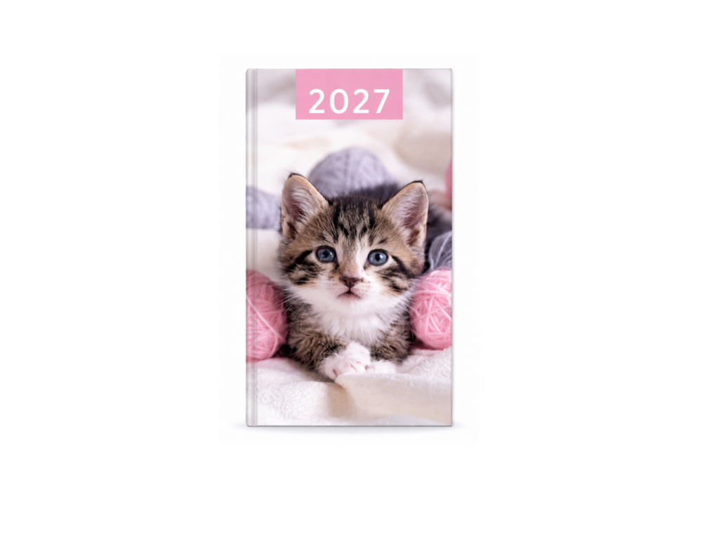 Kitten Diary Slim Week to View | 2027