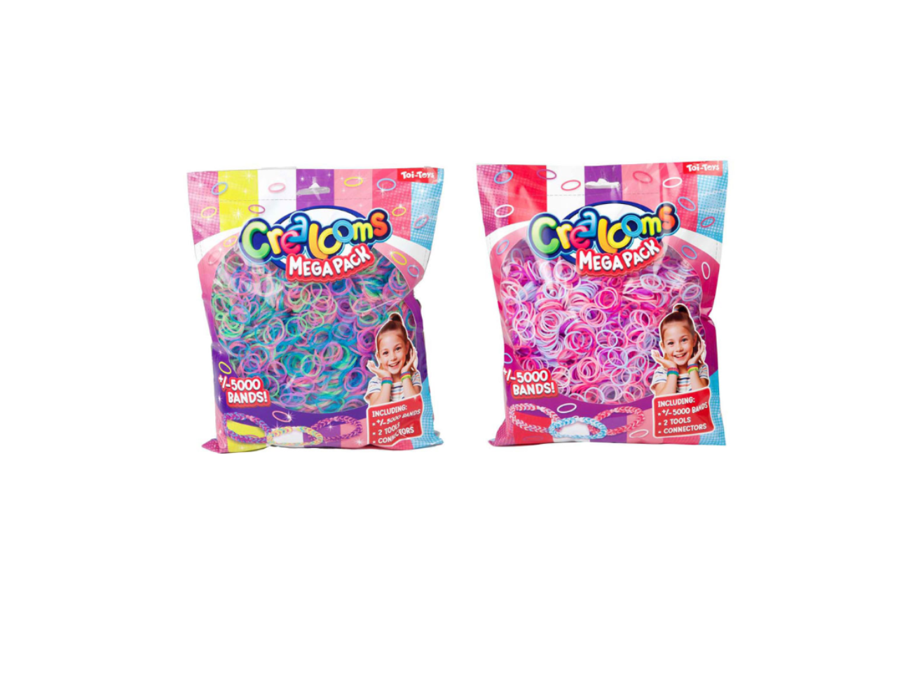 Mega Loom Bands Set | 5000 Pcs