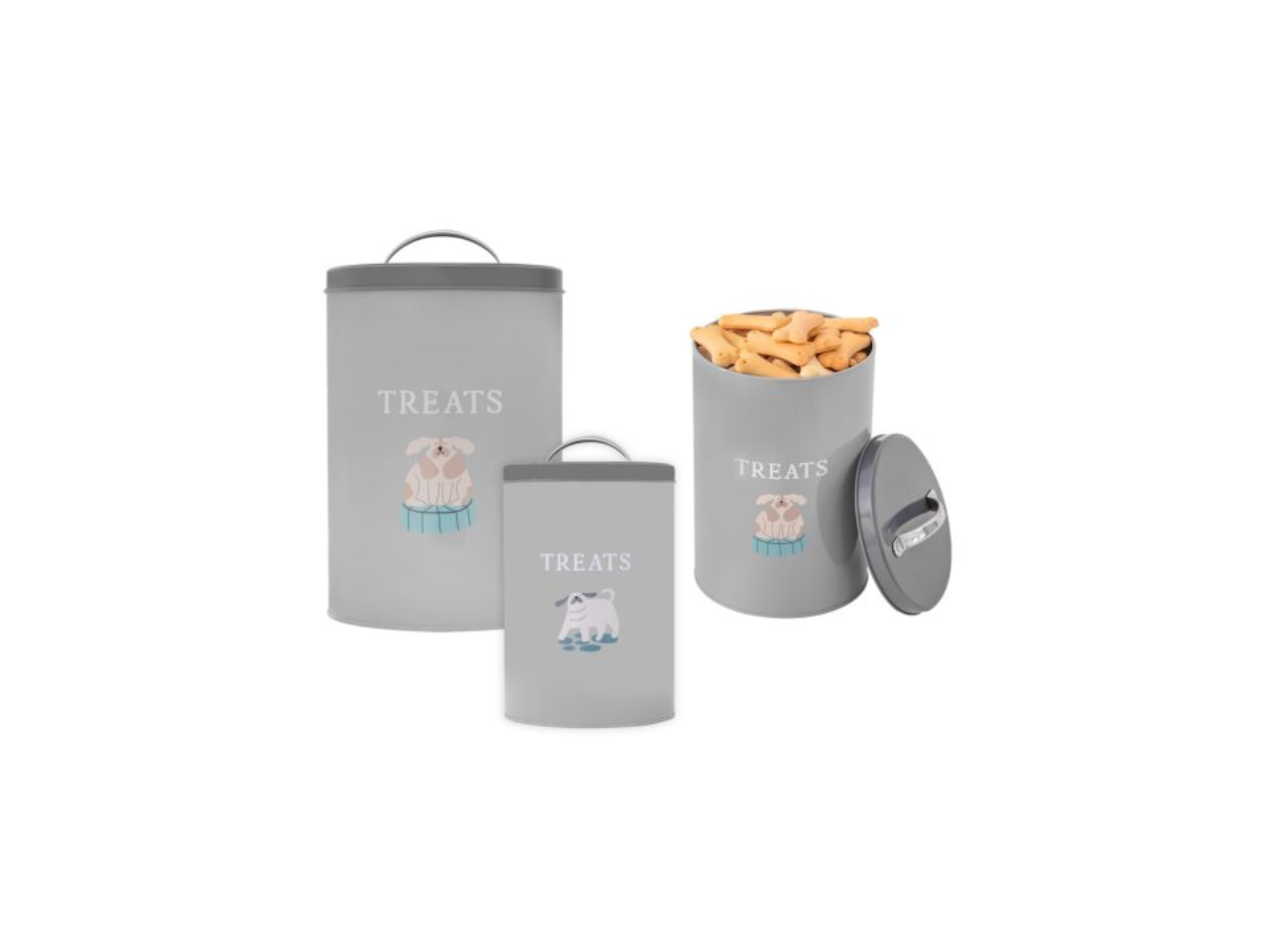 Dog Treat Tin | 19X13CM