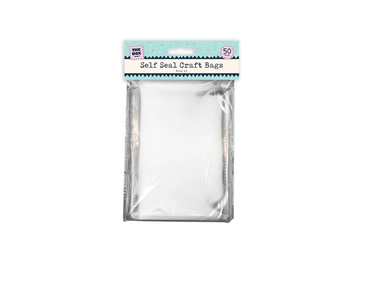 Self Seal Craft A6  Bags Pack of 50pcs