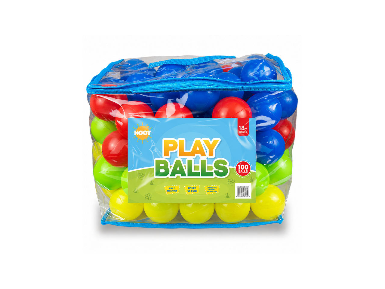 Play Area Balls With Case | 100Pcs