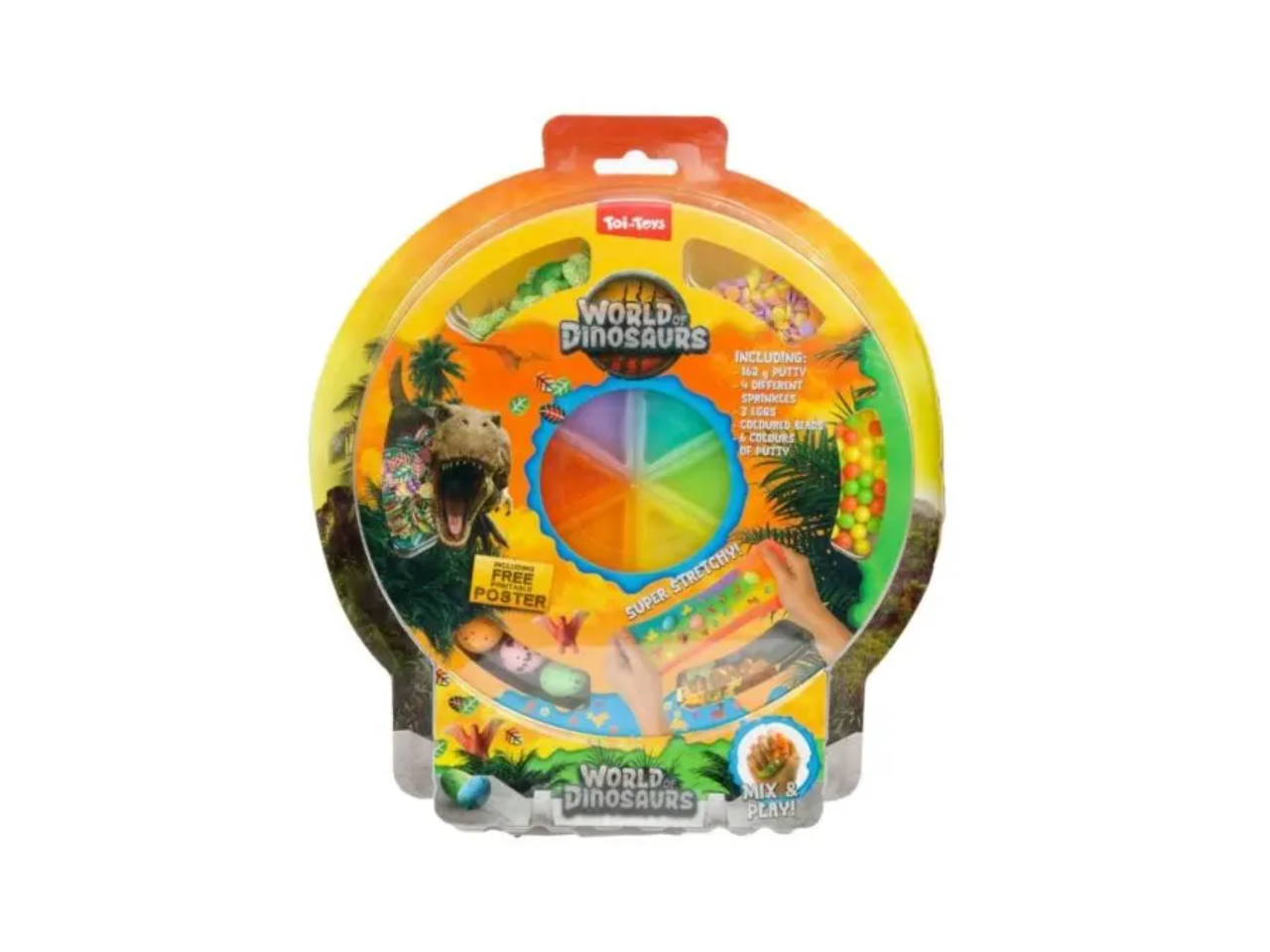 Toi-Toys | World of Dinosaurs Putty Wheels