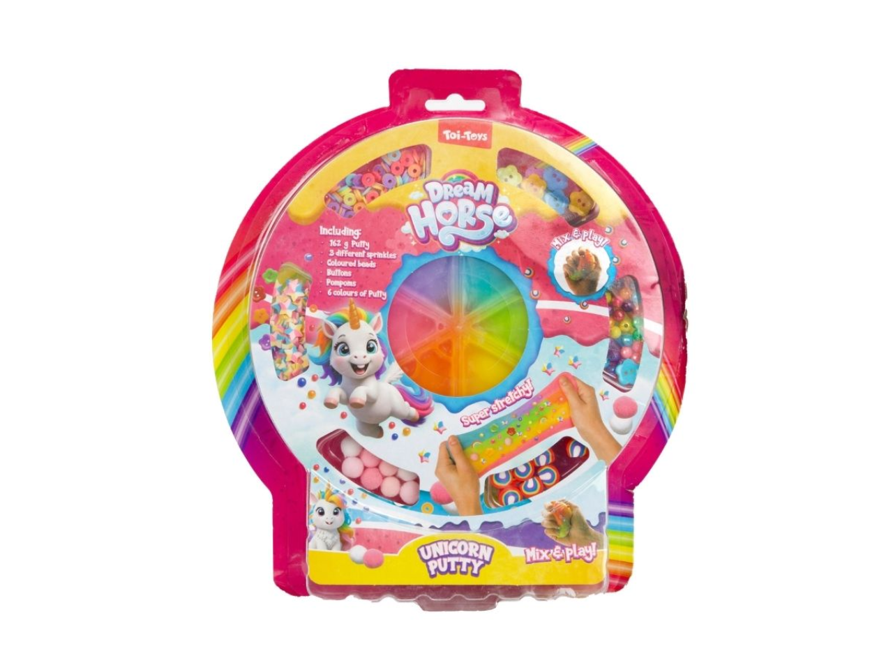 Toi-Toys | Dream Horse Putty Wheels