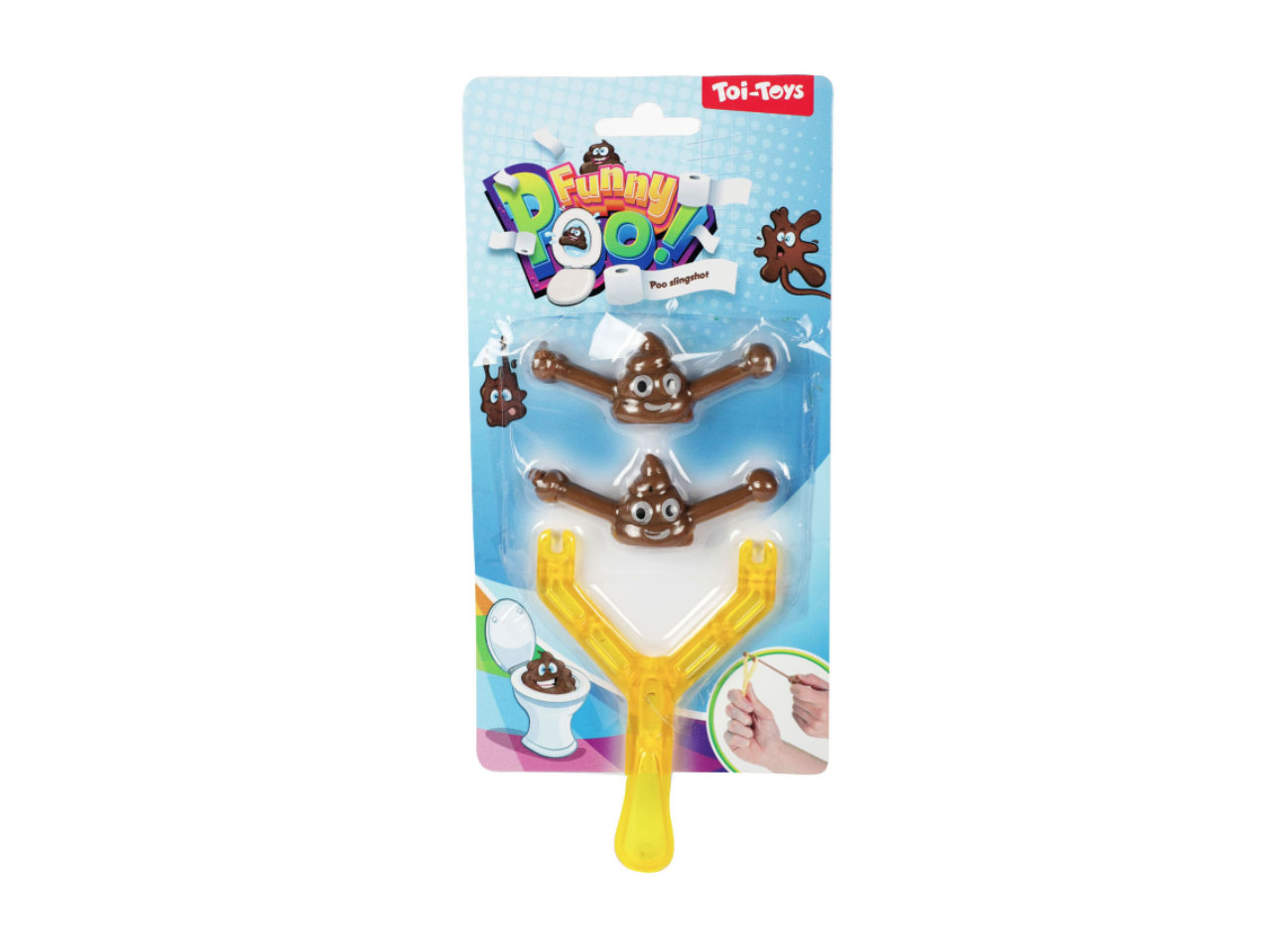 Toi-Toys | Funny Poo Slingshot