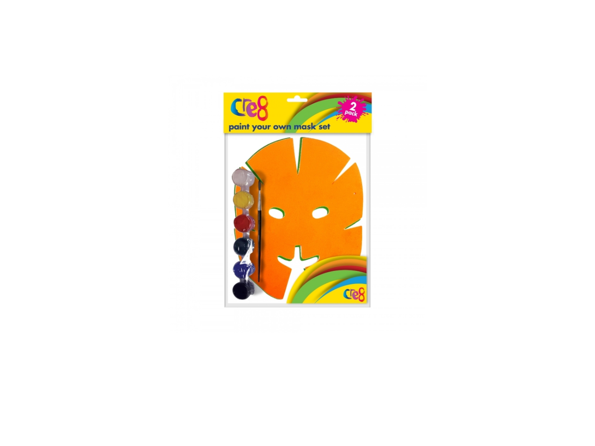 Paint Your Own Mask Set of 2