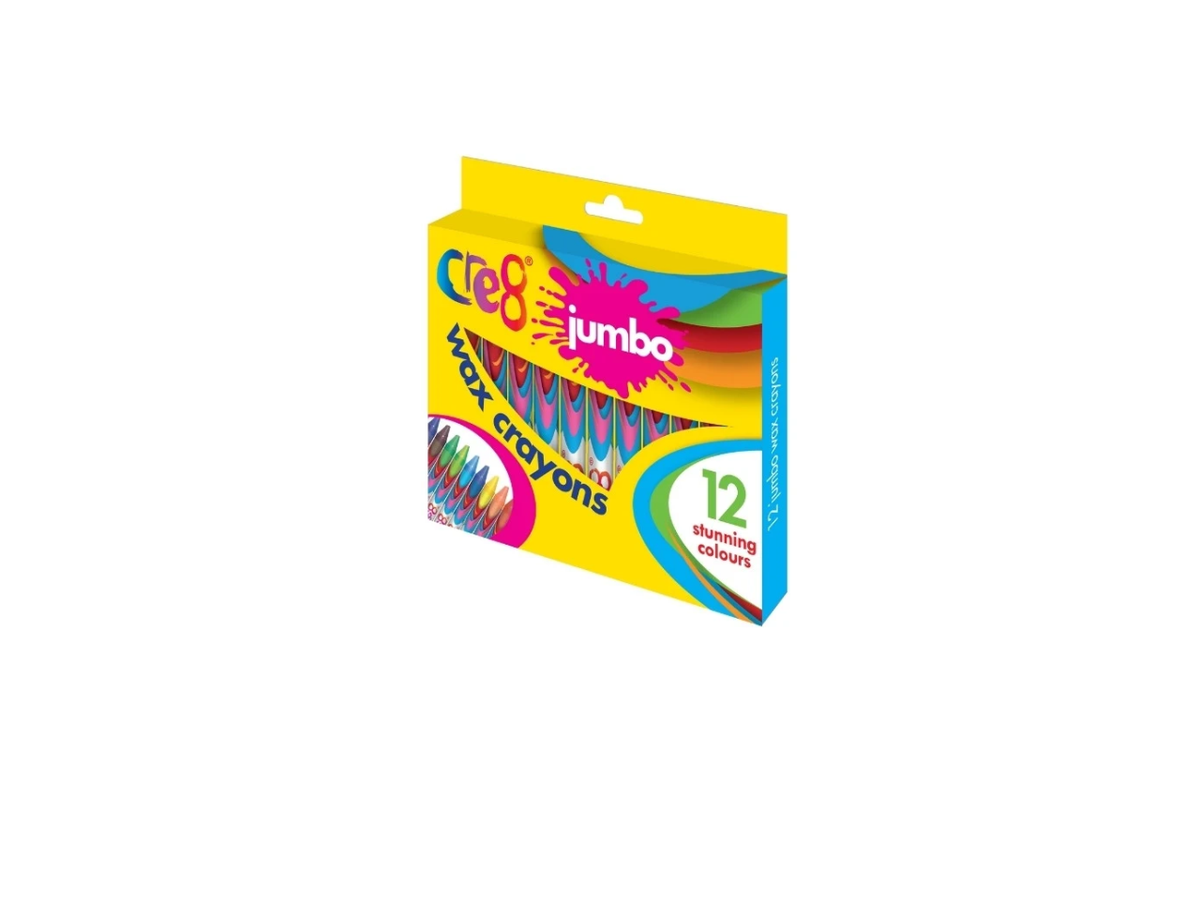 Jumbo Wax Crayons  | 12 Pack
