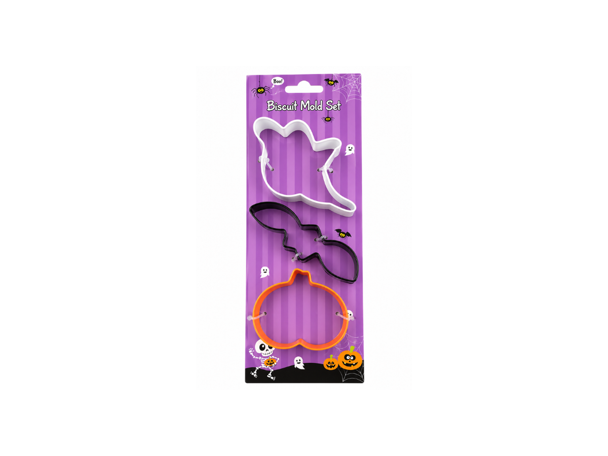 Spooky Steel Cookie Cutters | 3Pcs