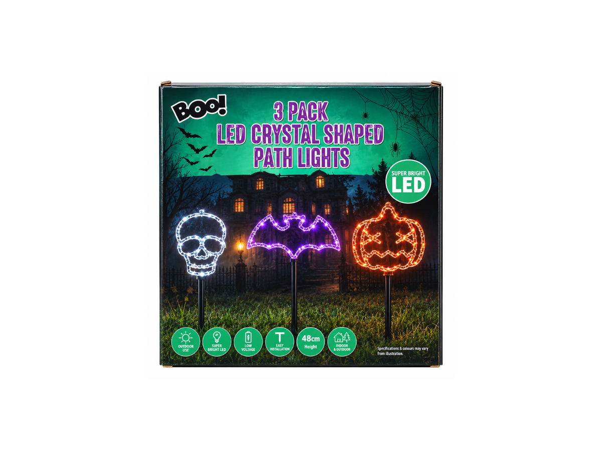LED Crystal Shaped Path Lights