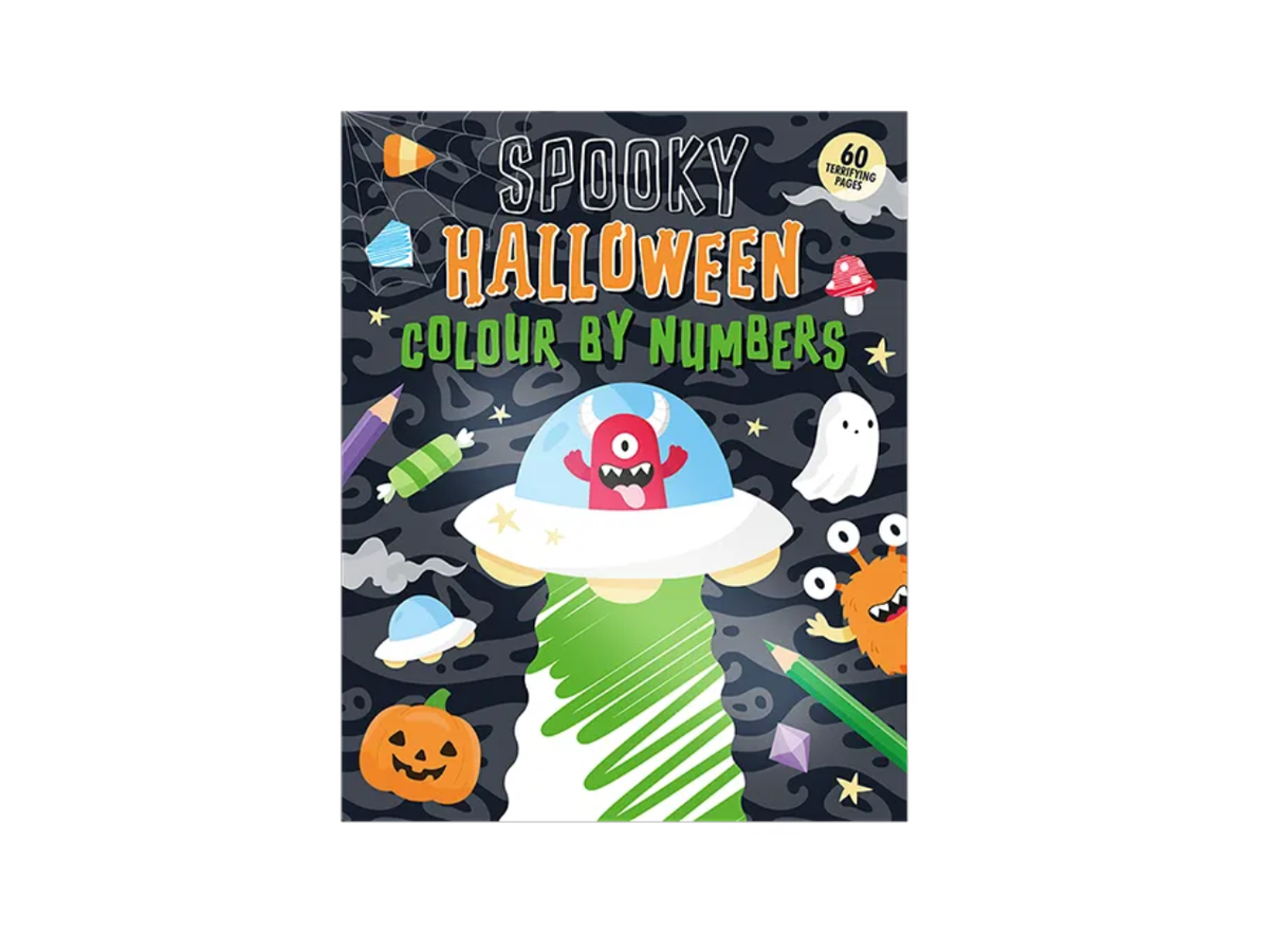 Halloween Colour Book By Numbers