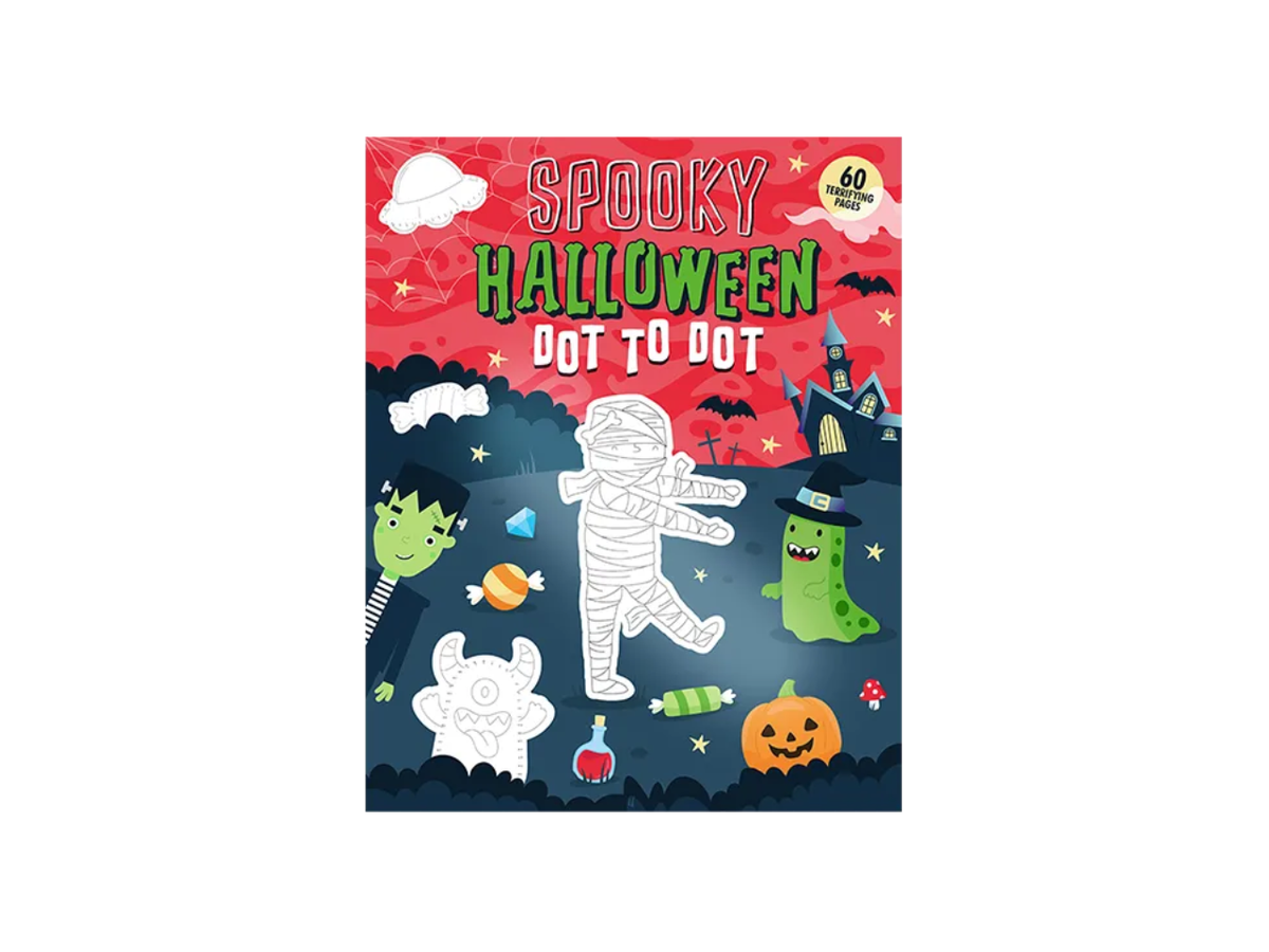 Halloween Dot-To-Dot & Activity Book