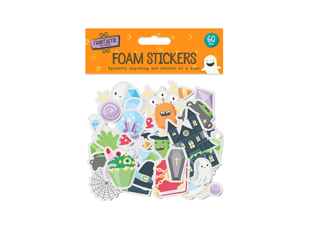 Halloween Foam Stickers | 60Pcs