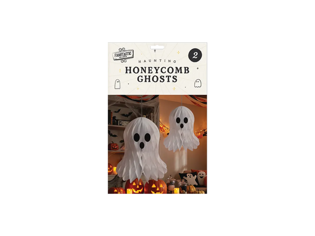 Halloween Honeycomb Ghosts | 2Pcs