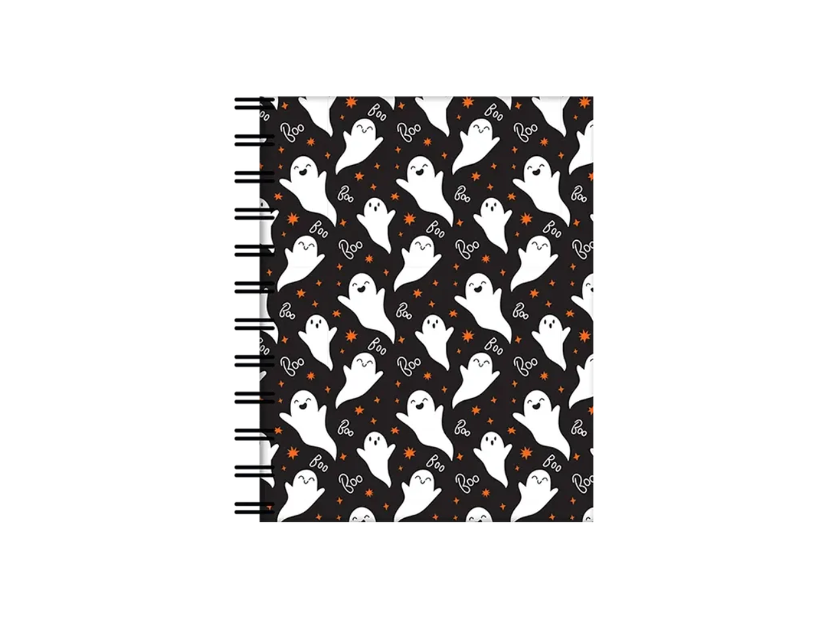 Halloween Ghost Ring Notebook