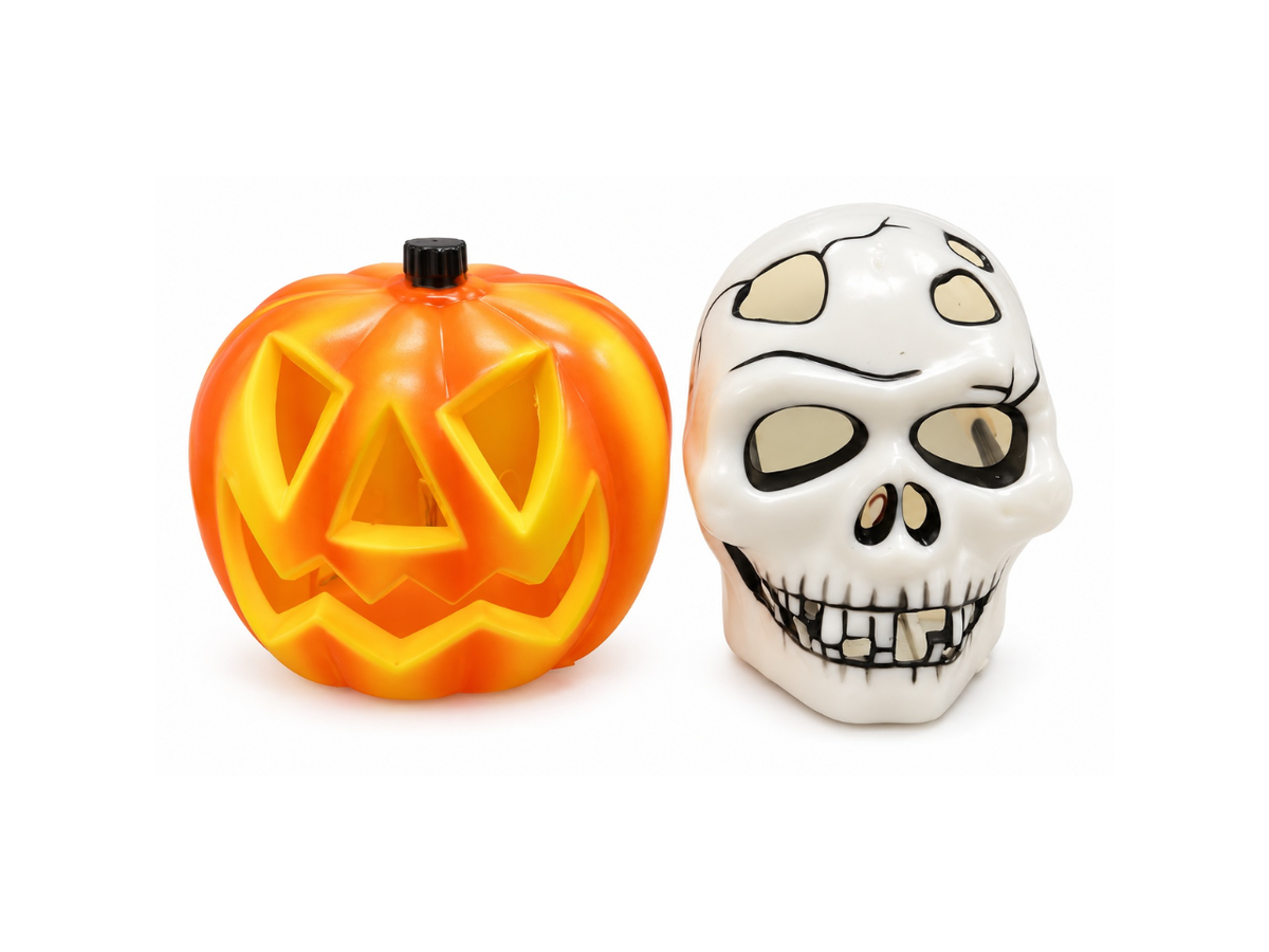 Light Up Halloween Plastic Decoration