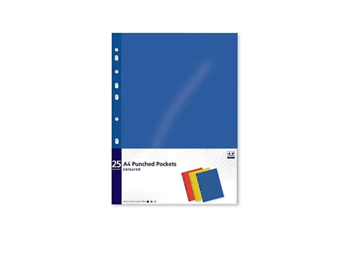 A4 Punched Pockets