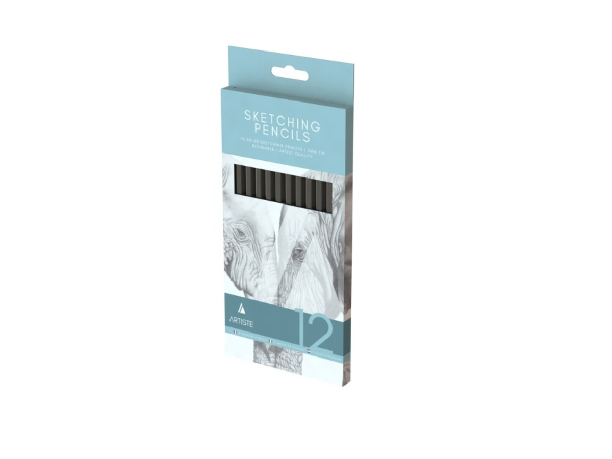 Artist Sketching Pencils 2H-8B | 12pcs
