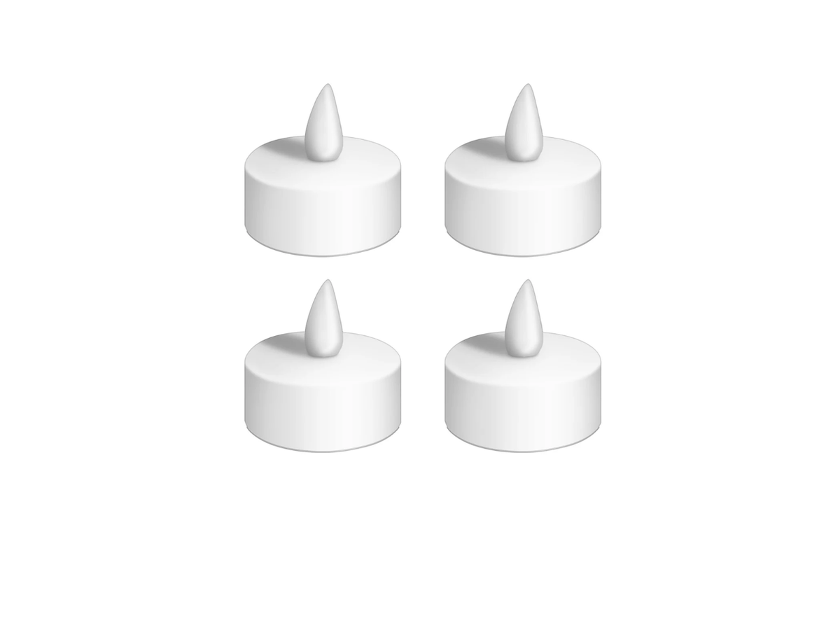 Flameless LED  Tealights Candle  | Pack of 4