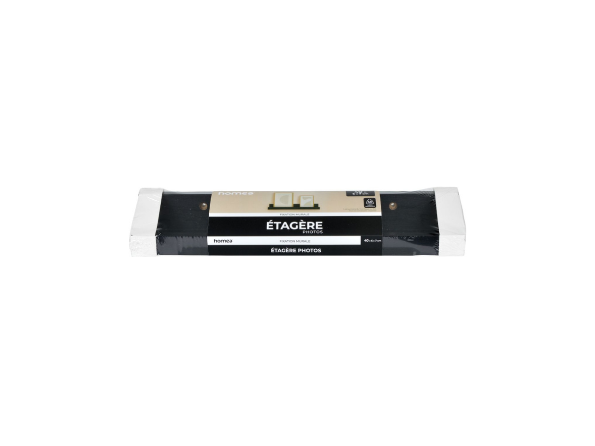 Floating Wall Shelf With Lip | 40X6X7CM