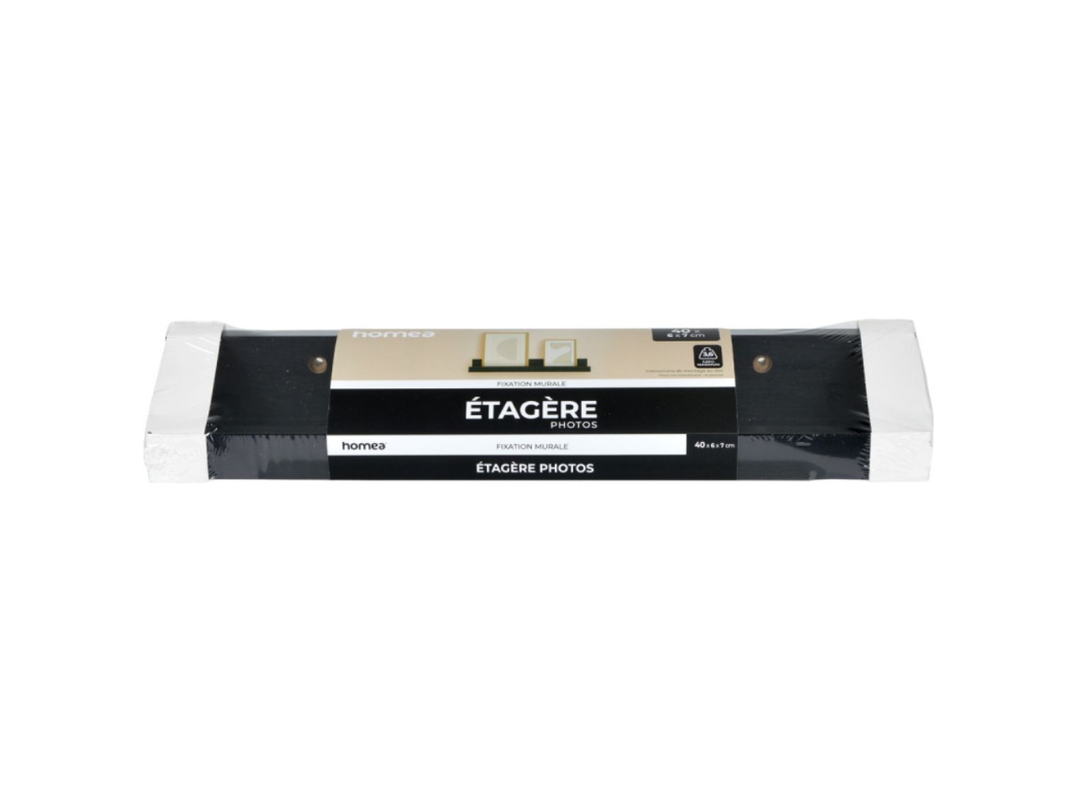 Floating Wall Shelf With Lip | 60X6X7CM