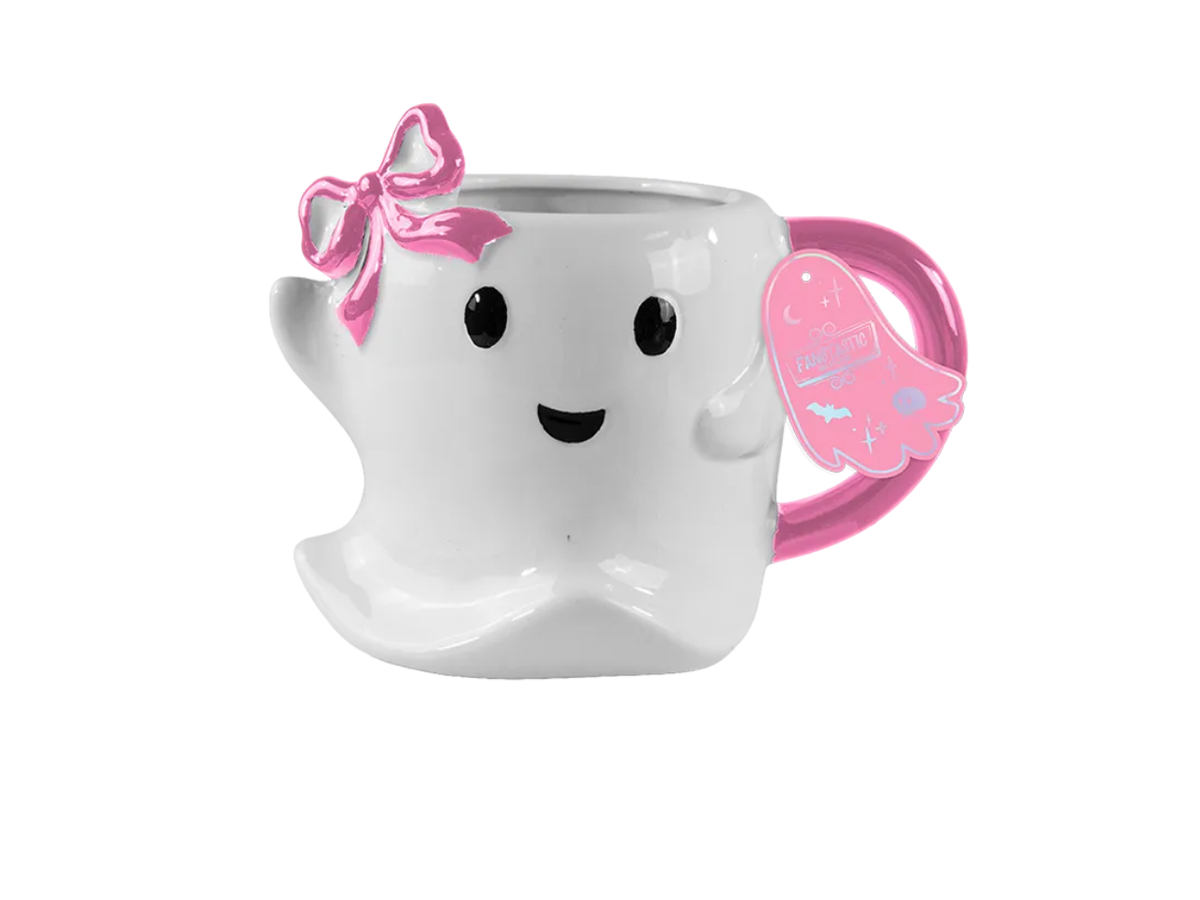 Halloween Pink Bow Mug | 450ML