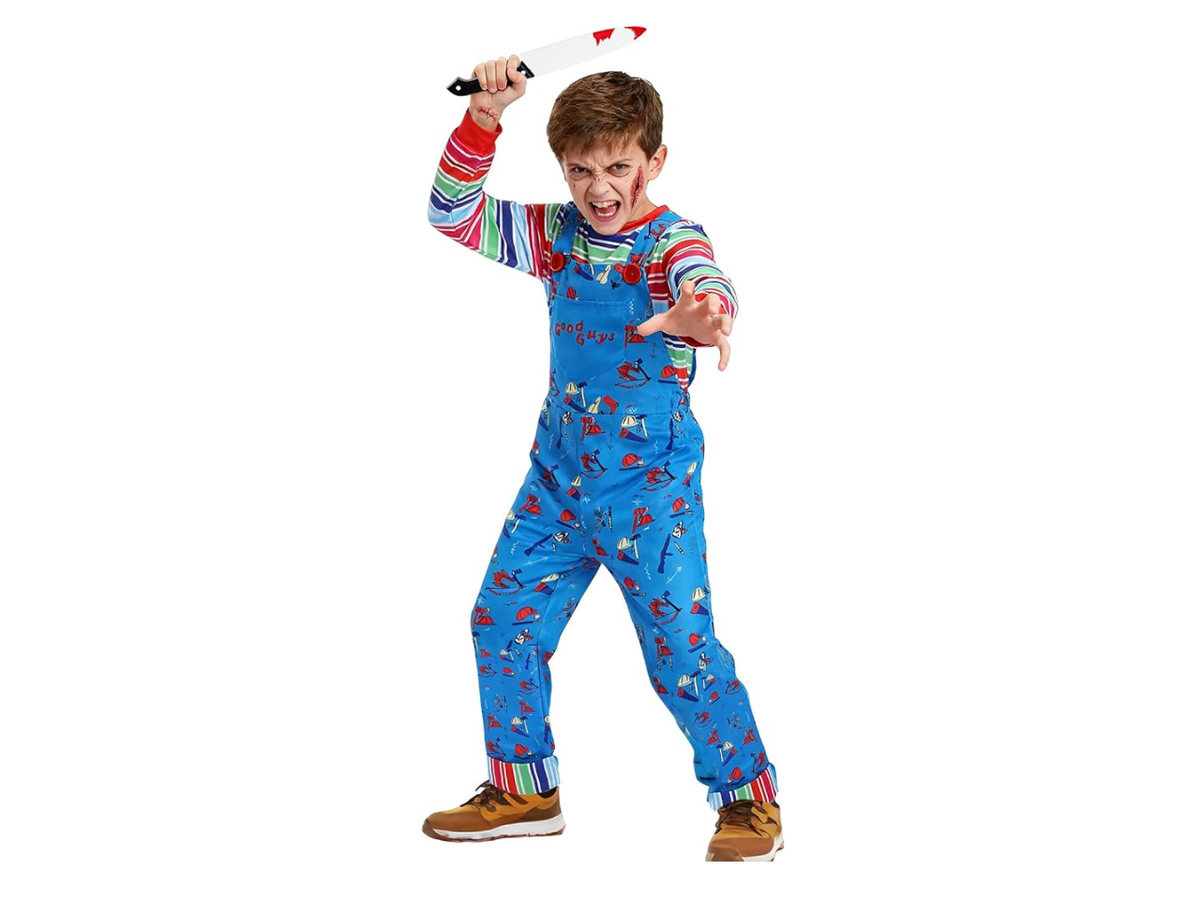 Halloween Killer Doll Kids Costume