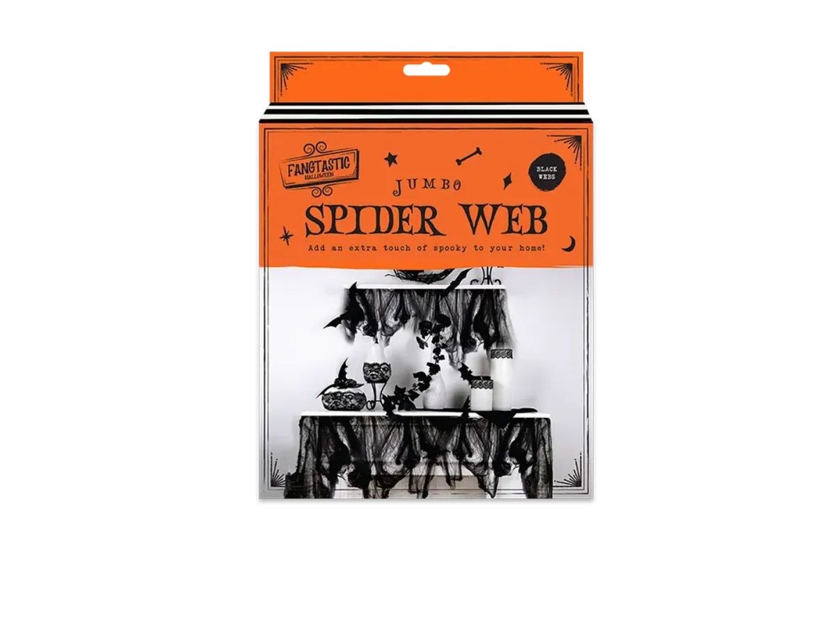 Jumbo Spiders Web | Black