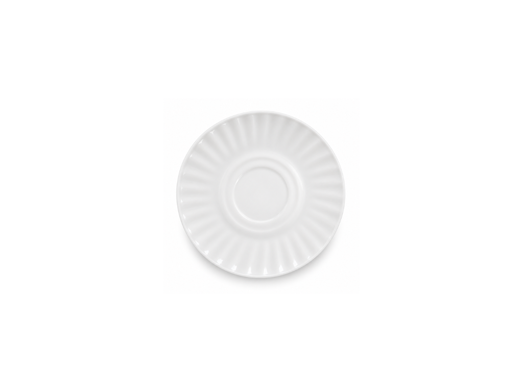 White Cup & Saucer