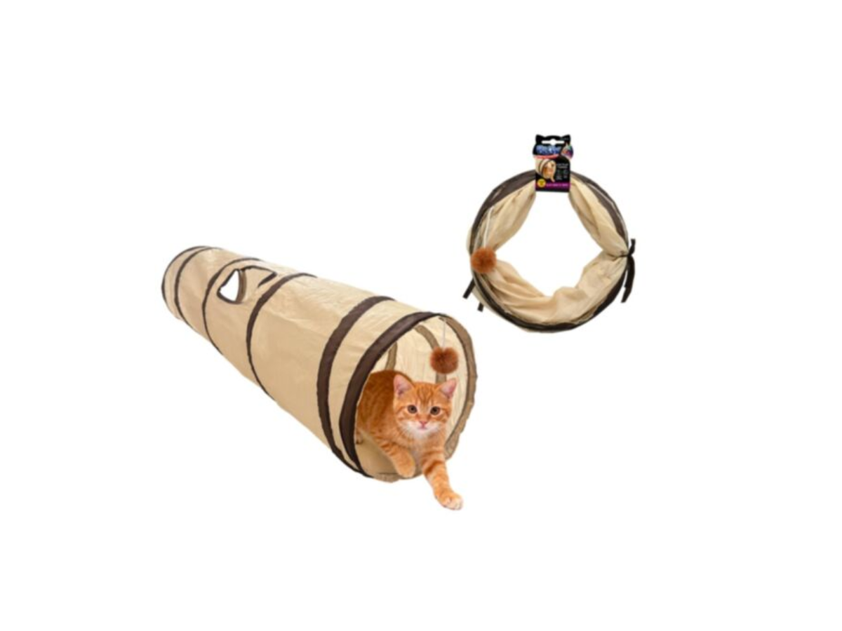 Cat Tunnel With Play Ball | 25X86CM
