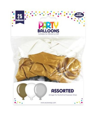 Party balloons metallic | 25 Pcs