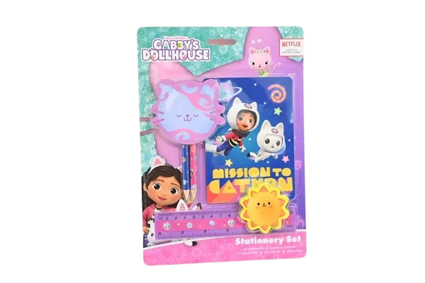 Gabby's Dollhouse Stationery Set