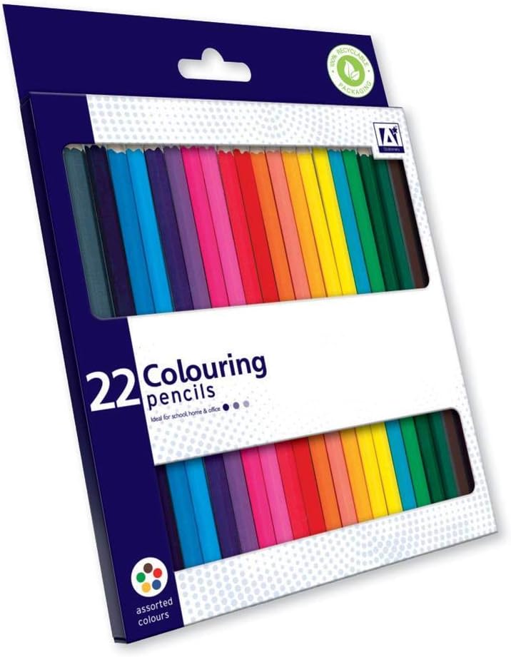 Pack of 22 Colouring Pencils