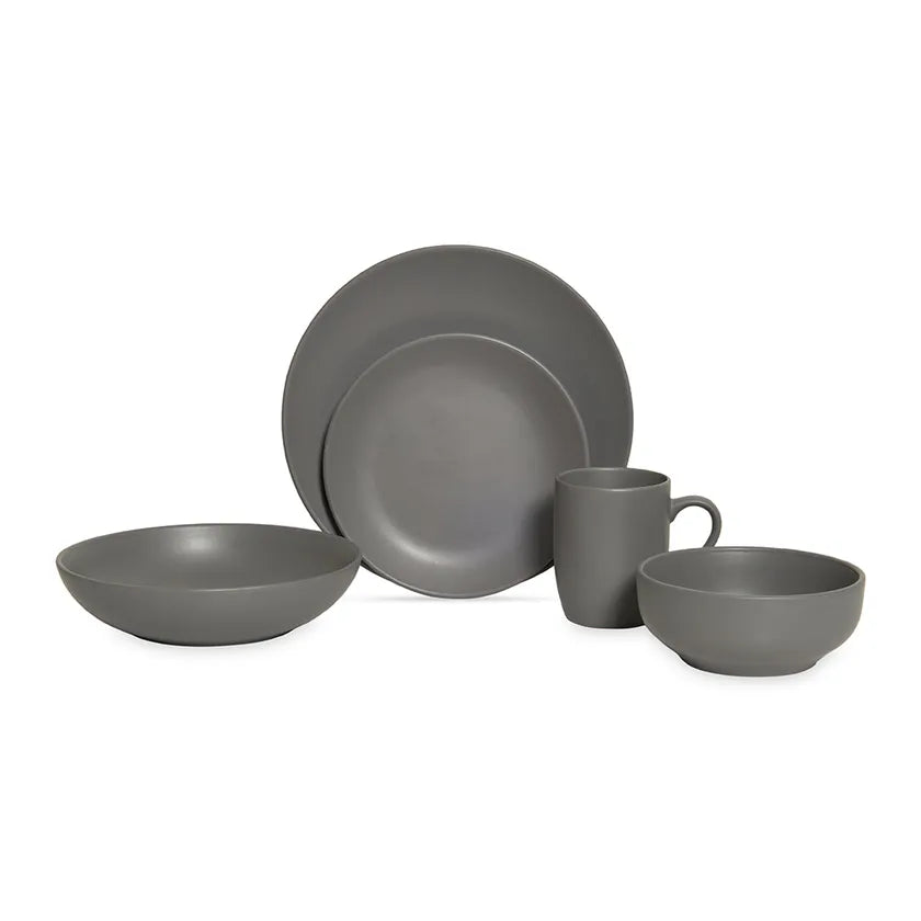 Metro Side Plate | Matte Grey