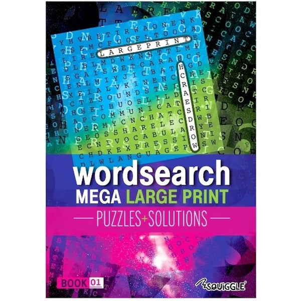 Word Search | Mega Large Print