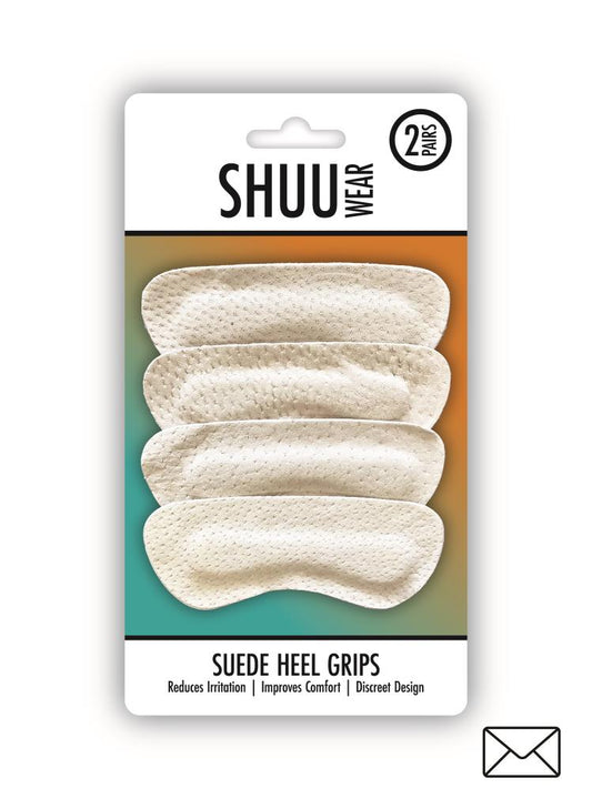 Suede Heel Grips | 2 Pairs