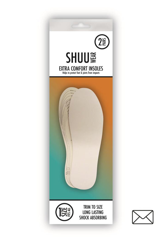 Extra Comfort Insoles | 2 Pairs