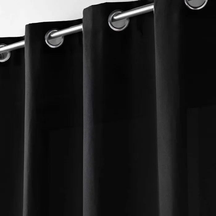 Microfibre Curtain With Eyelets  | 140 x 260