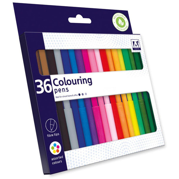 Pack of 36 Colouring Pens