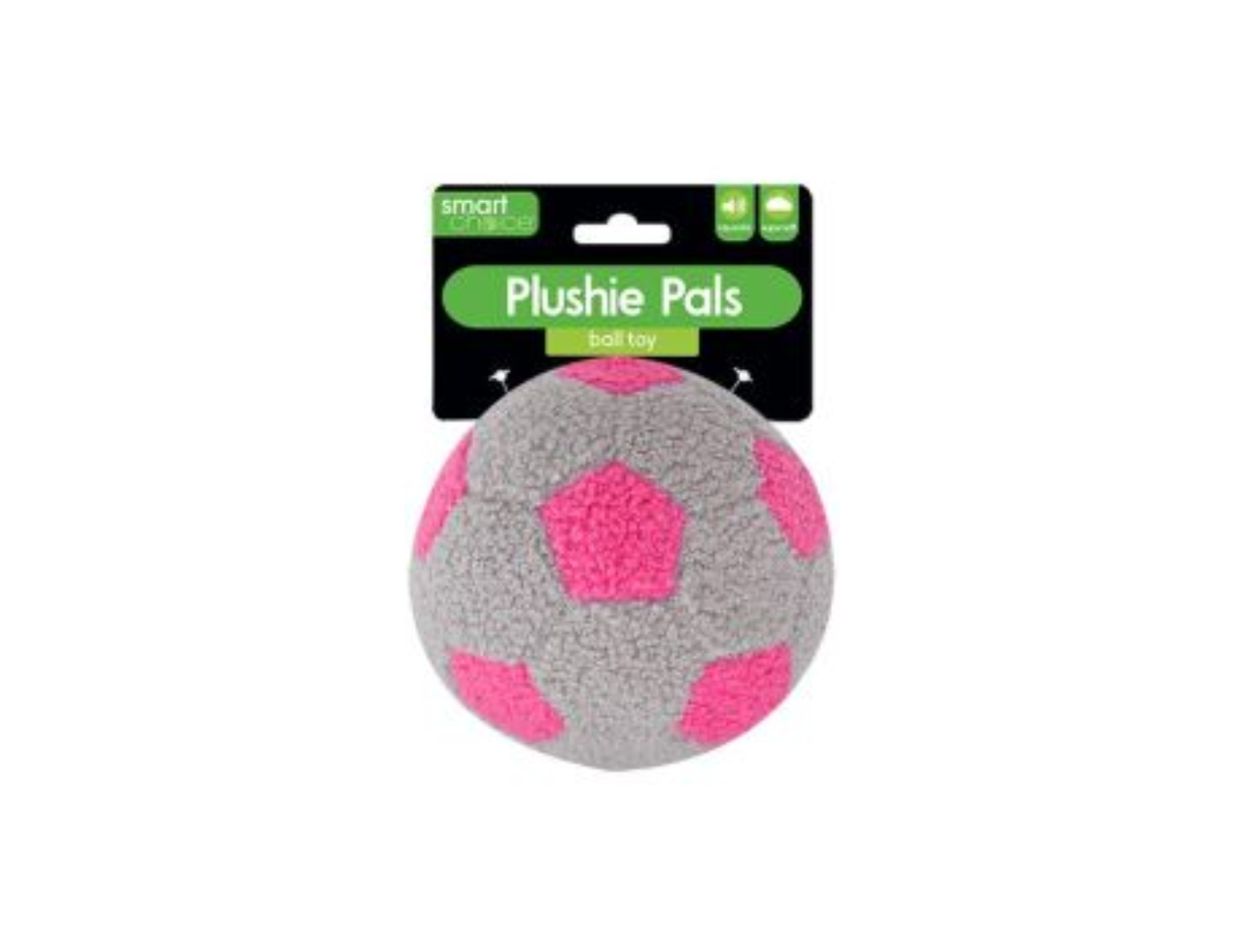 Squeaky Plush Football