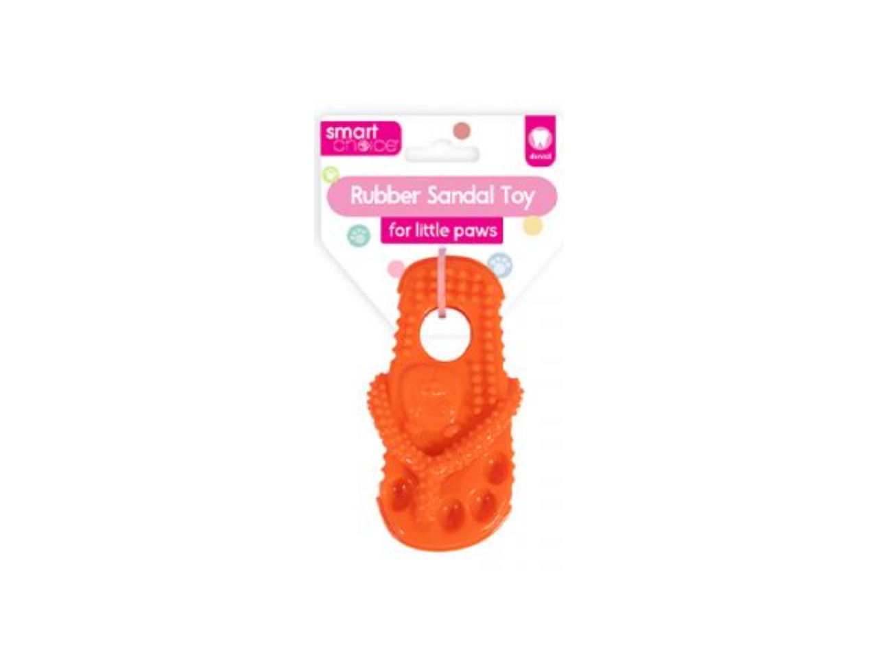 Flip Flop Rubber Dog Toy