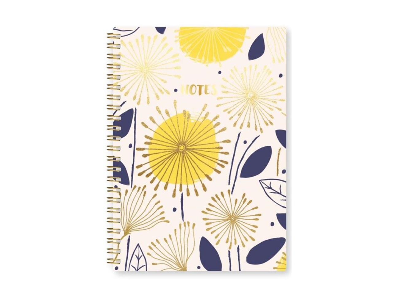 Art Spiral Notebook Floral