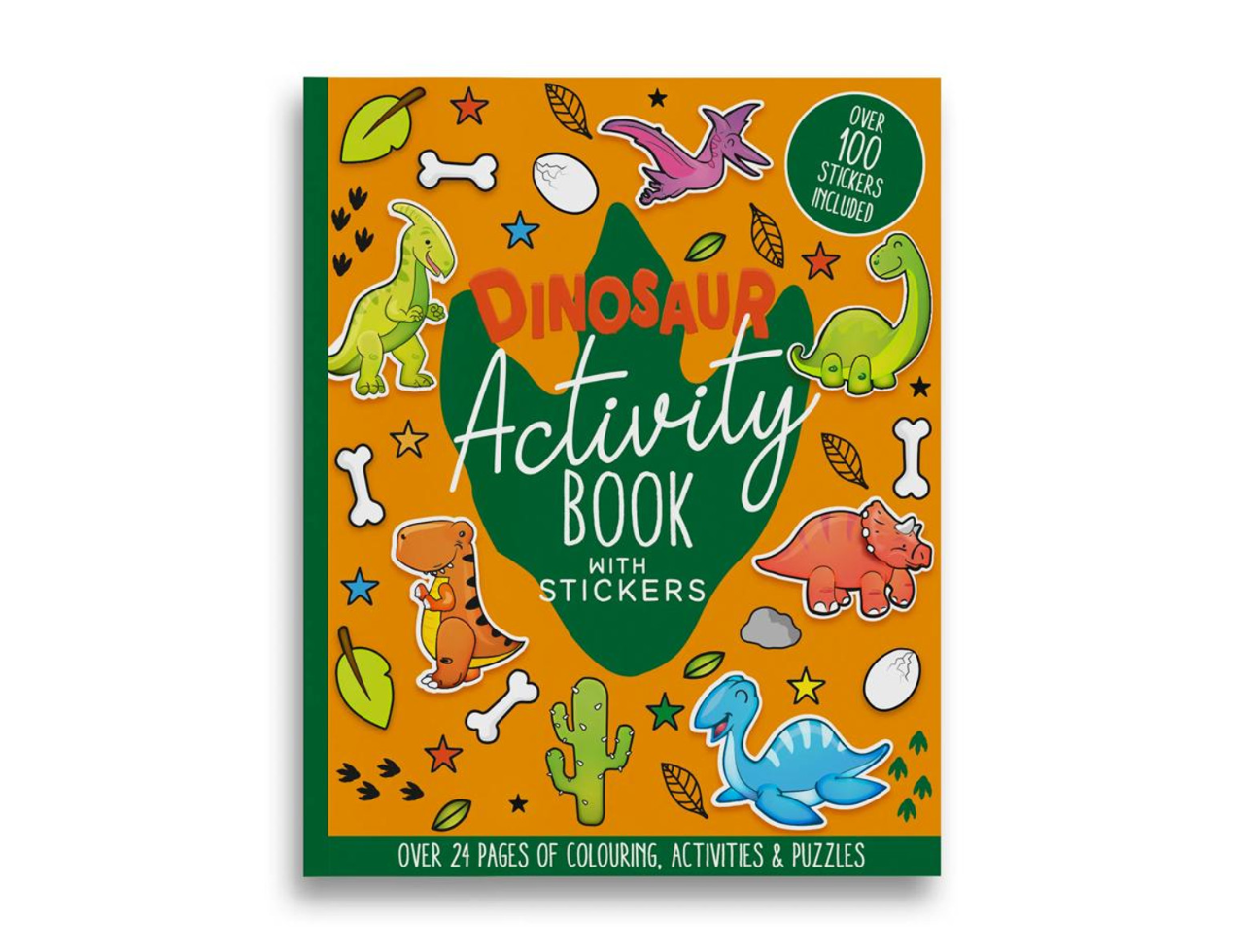 Dinosaur Activity Book with Stickers