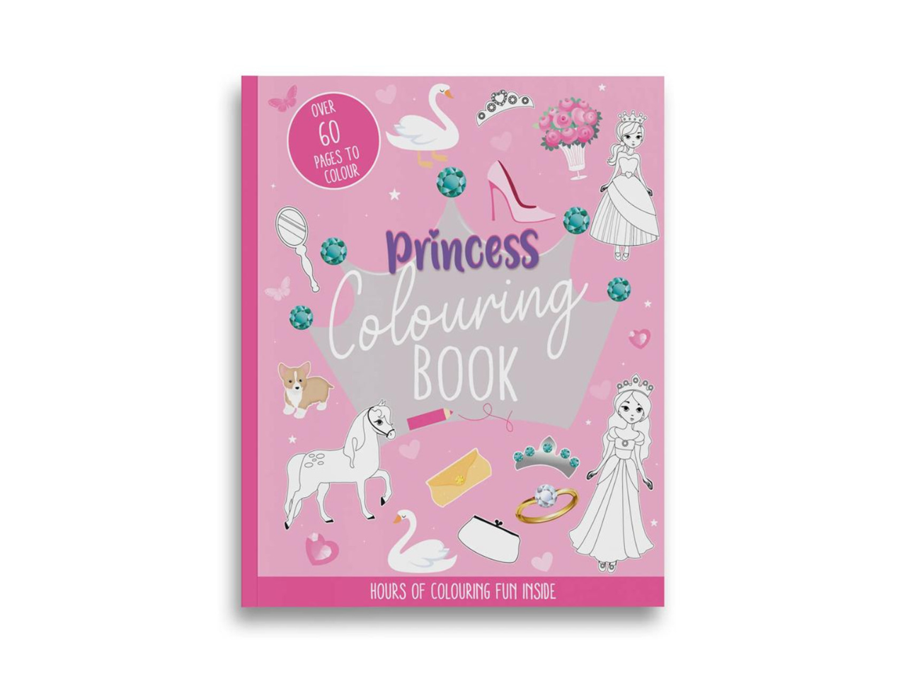 Princess Colouring Book | 60 Pgs