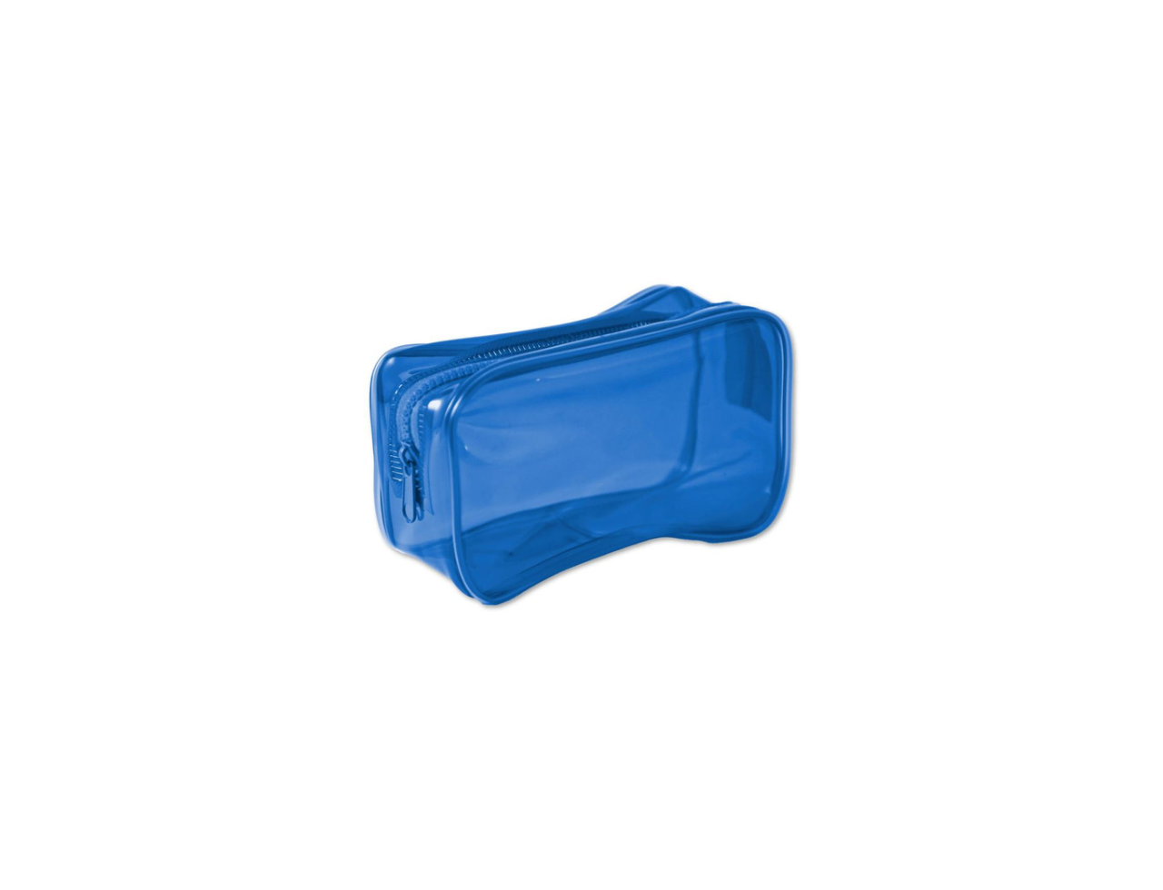 Coloured Plastic Transparent Pencil Case
