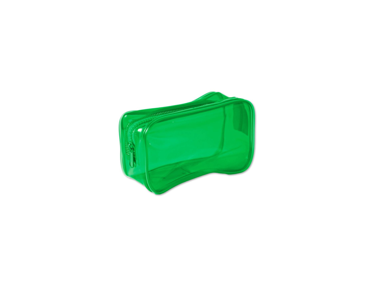 Coloured Plastic Transparent Pencil Case