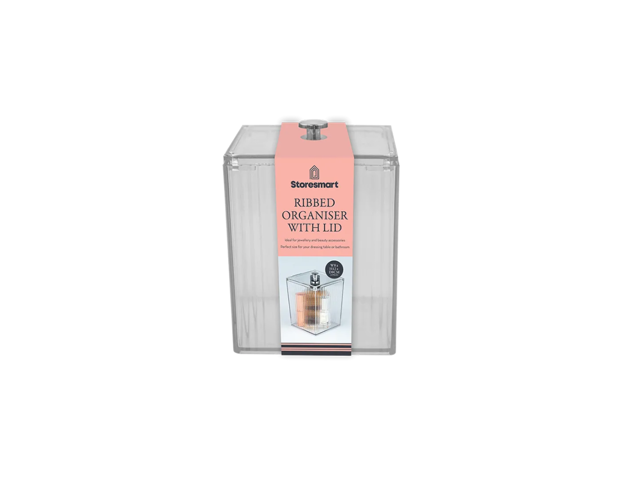 Ribbed Organiser with Lid