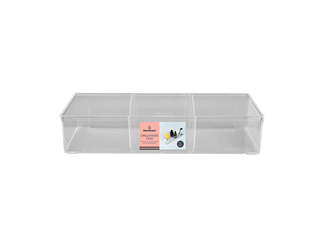 Organiser Tray with Removeable Inserts