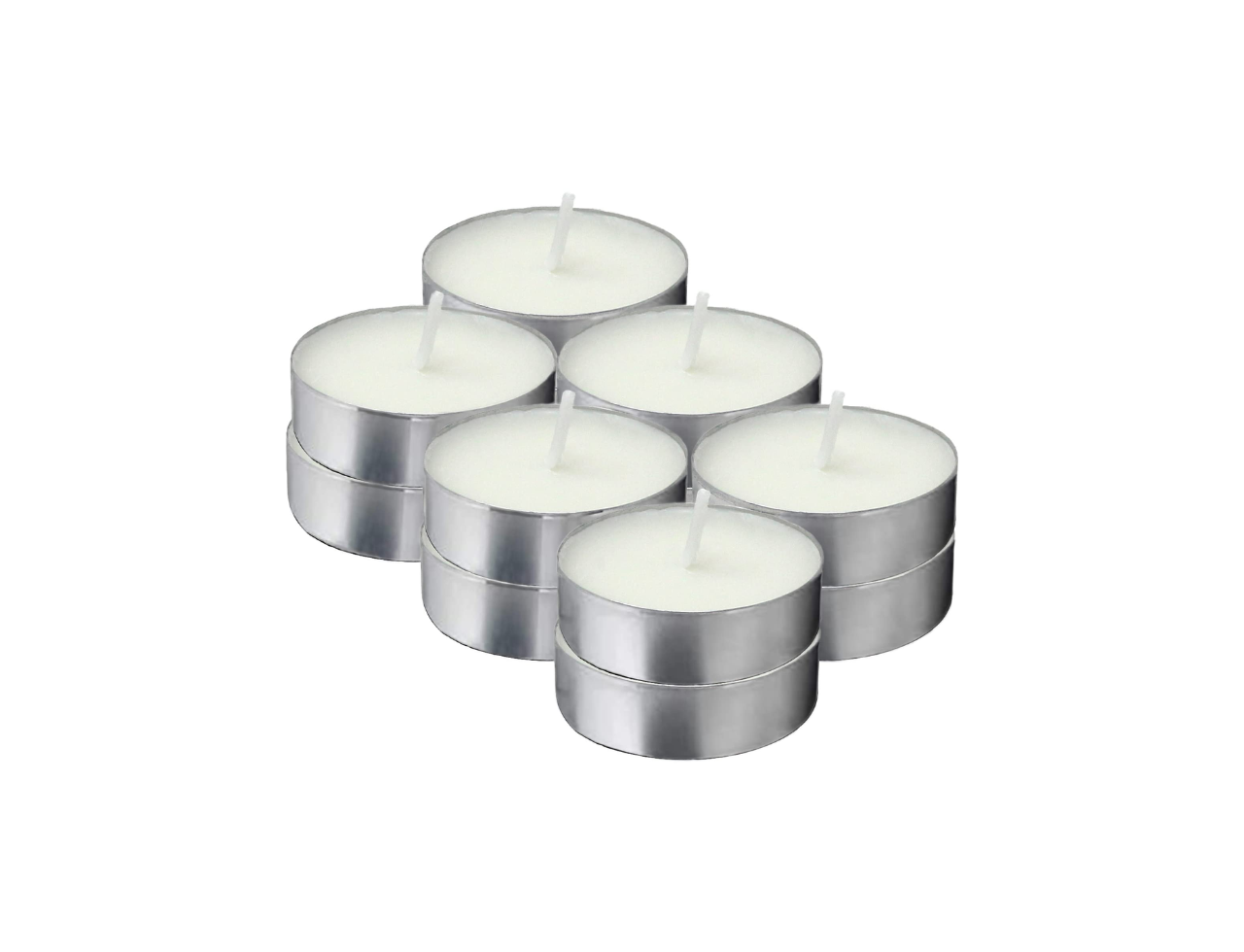 Unscented Tea Light Candle | Pack of 50