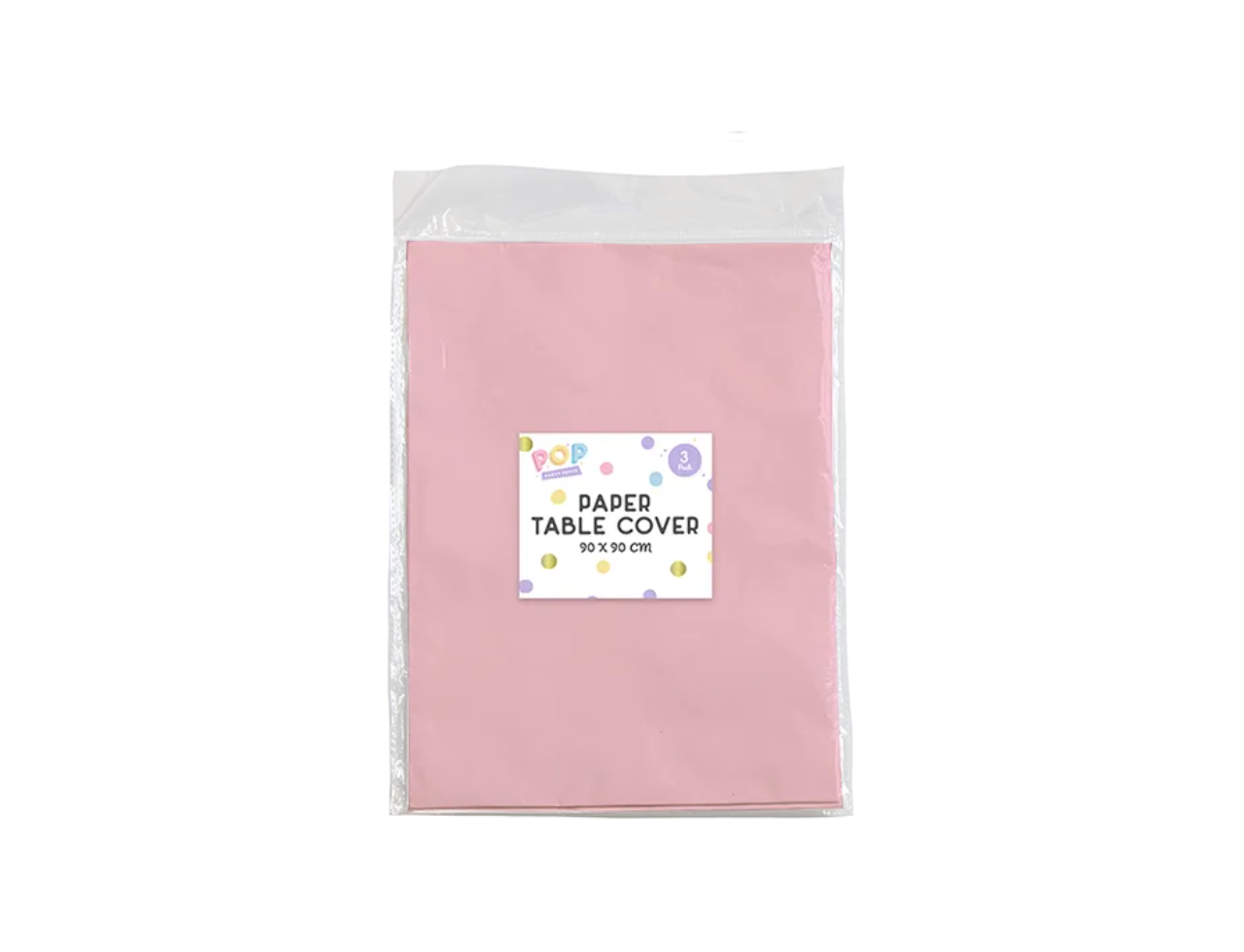 Pastel Paper Table Cloths | 3 Pcs