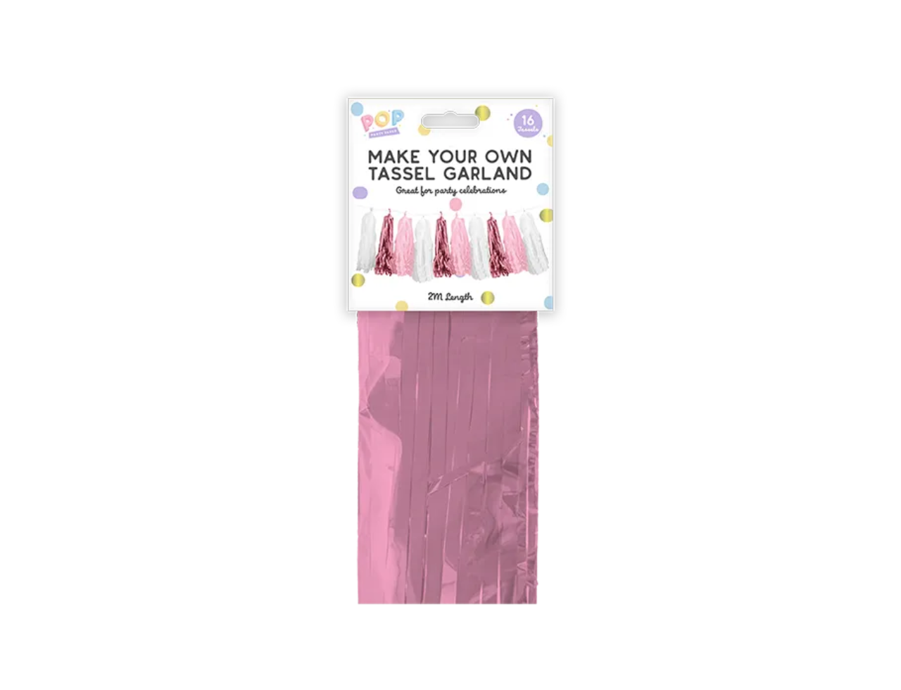 Pastel DIY Tassel Garland | 2M