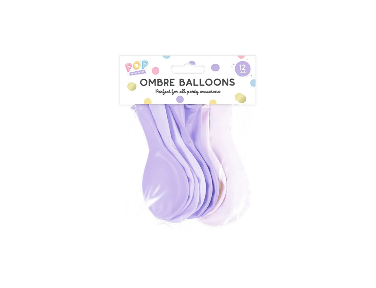 Pastel Ombre Balloons 12pk
